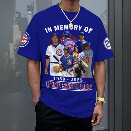 Chicago Cubs x Ryne Sandberg 3D Apparel – MAITM 12353
