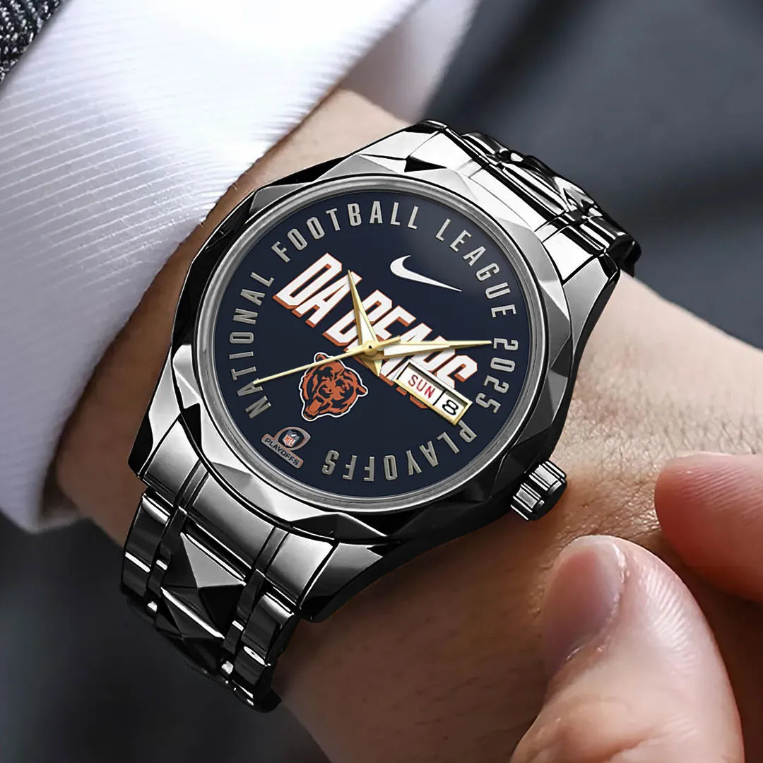 Chicago Bears Alloy Luxury Quartz Watch – TMTHU2959
