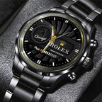 Chicago White Sox Black Stainless Steel Watch – MAITM13428
