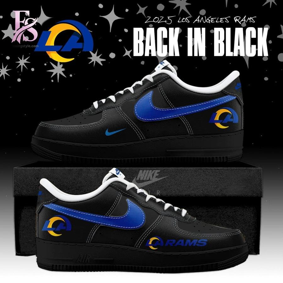 Choose Your Team NFL Back In Black 2025 Air Force Shoes