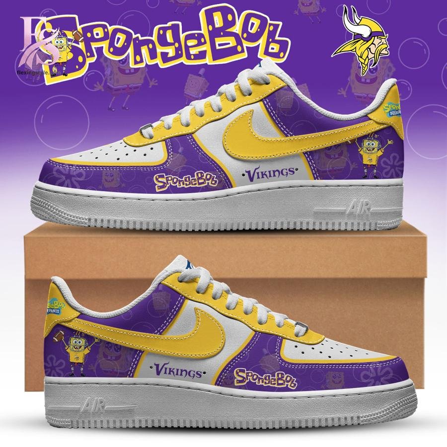 Choose Your Team NFL x SpongeBob Air Force Shoes