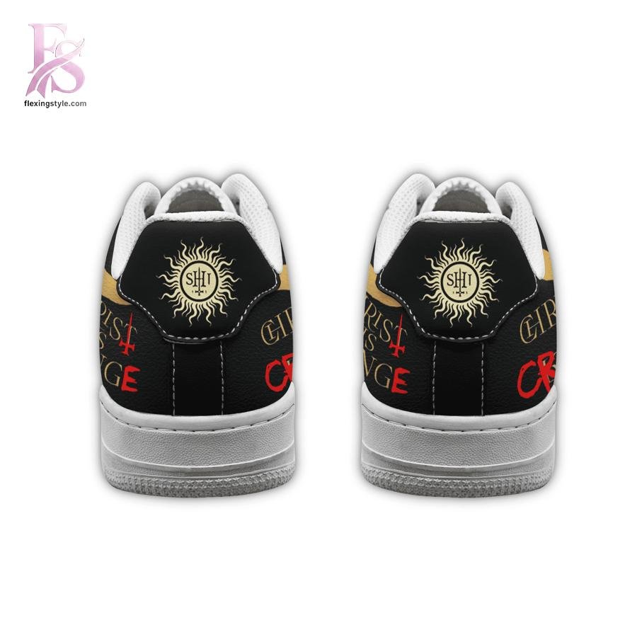 Christ Is Cringe Behemoth Air Force Shoes