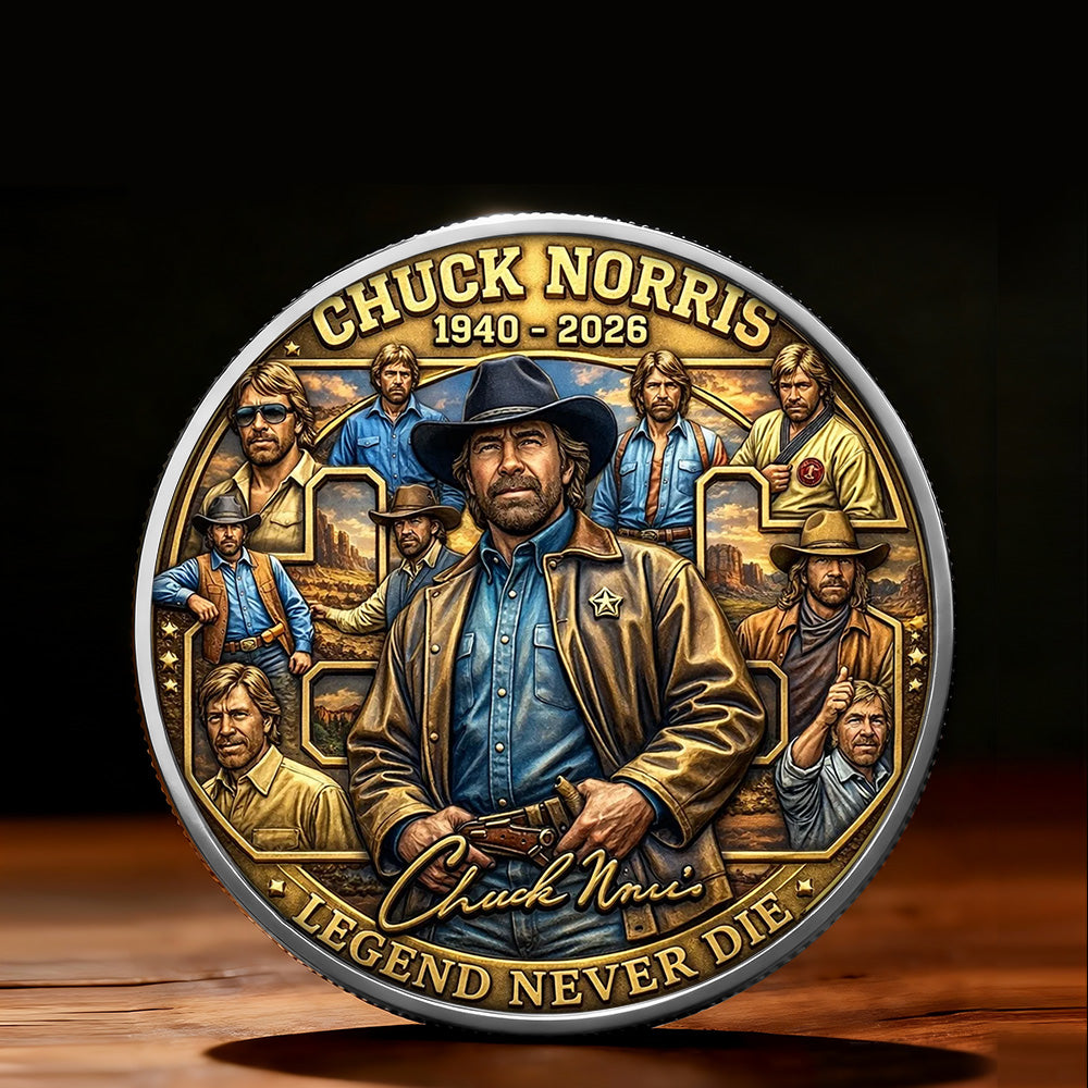 Chuck Norris Commemorative Coin – TMTHU4649