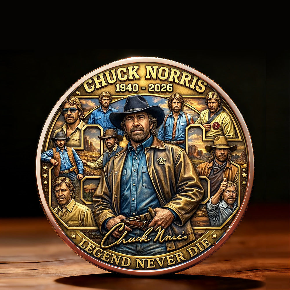 Chuck Norris Commemorative Coin – TMTHU4649