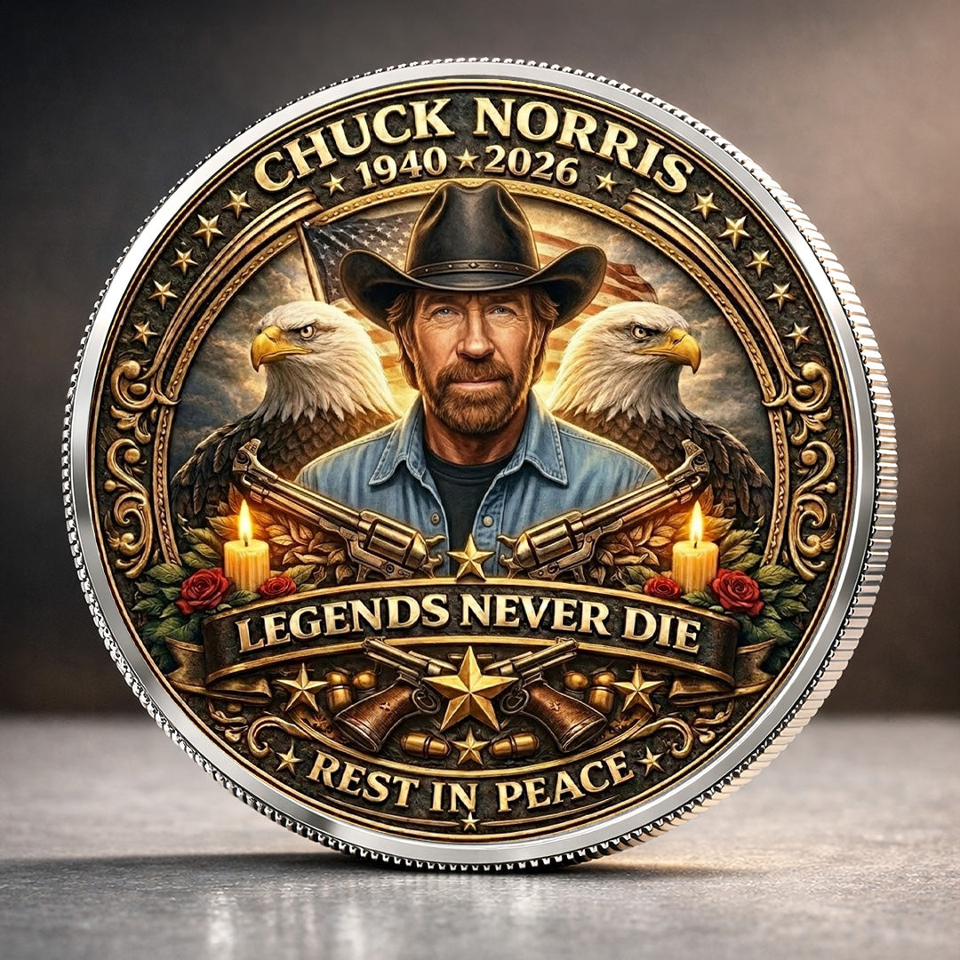 Chuck Norris Commemorative Coin – TMTHU4650