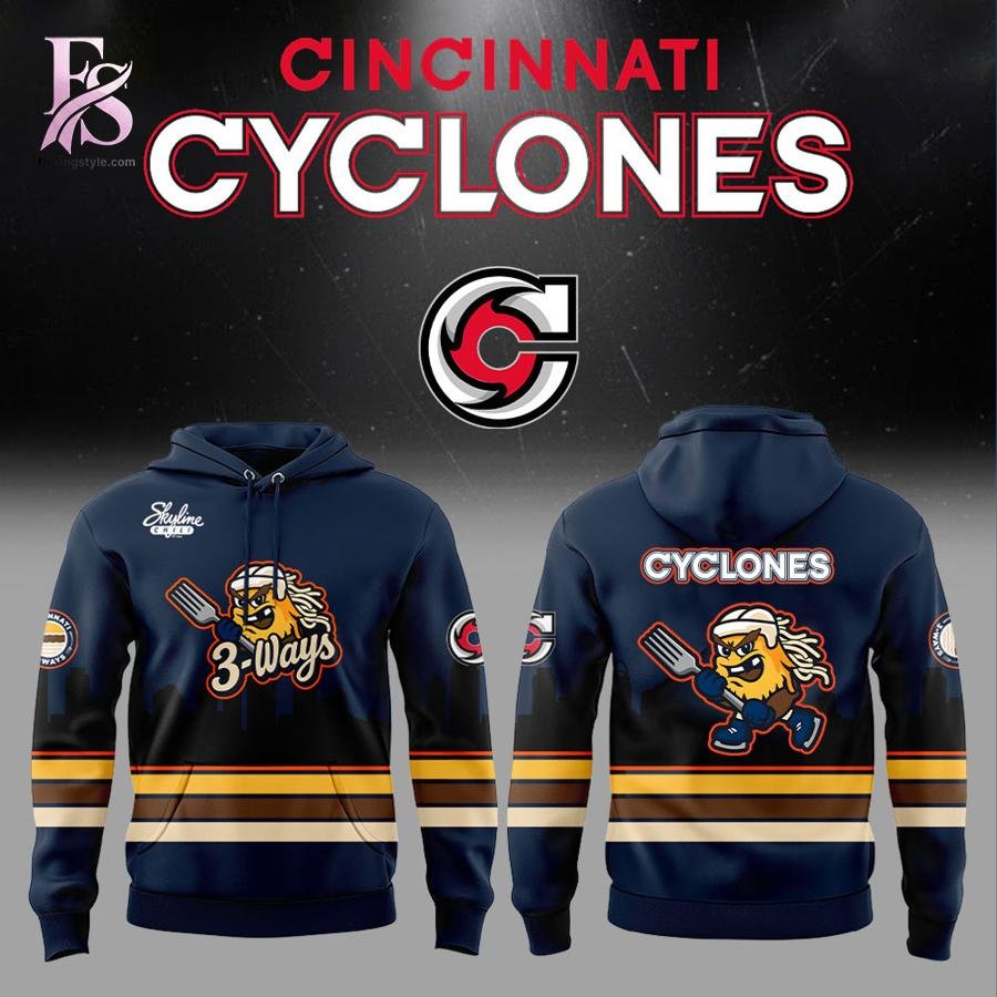 Cincinnati Cyclones 3-Ways 2026 Hoodie