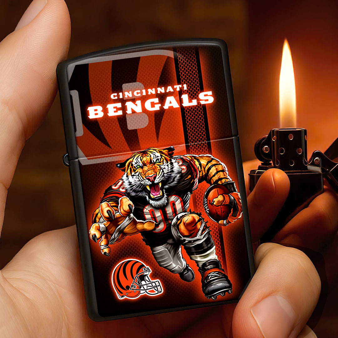 Cincinnati Bengals Zippo Lighter Case (No Insert) – HOATT13002