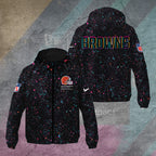 Cleveland Browns Crucial Catch 2025 3D Windbreaker Jacket – TANTN15581