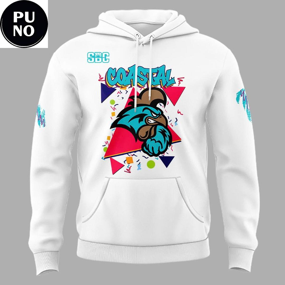 Coastal Carolina Chanticleers 90s Night Friday 2026 Hoodie T-Shirt
