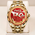 Coca-Cola 140th Anniversary Alloy Luxury Quartz Watch – TANTN24879