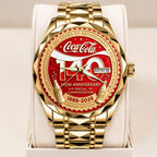 Coca-Cola 140th Anniversary Alloy Luxury Quartz Watch – TANTN24879