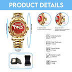 Coca-Cola 140th Anniversary Alloy Luxury Quartz Watch – TANTN24879