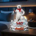 Coca-Cola 140th Anniversary Custom Shape Acrylic Light Box – TANTN24881