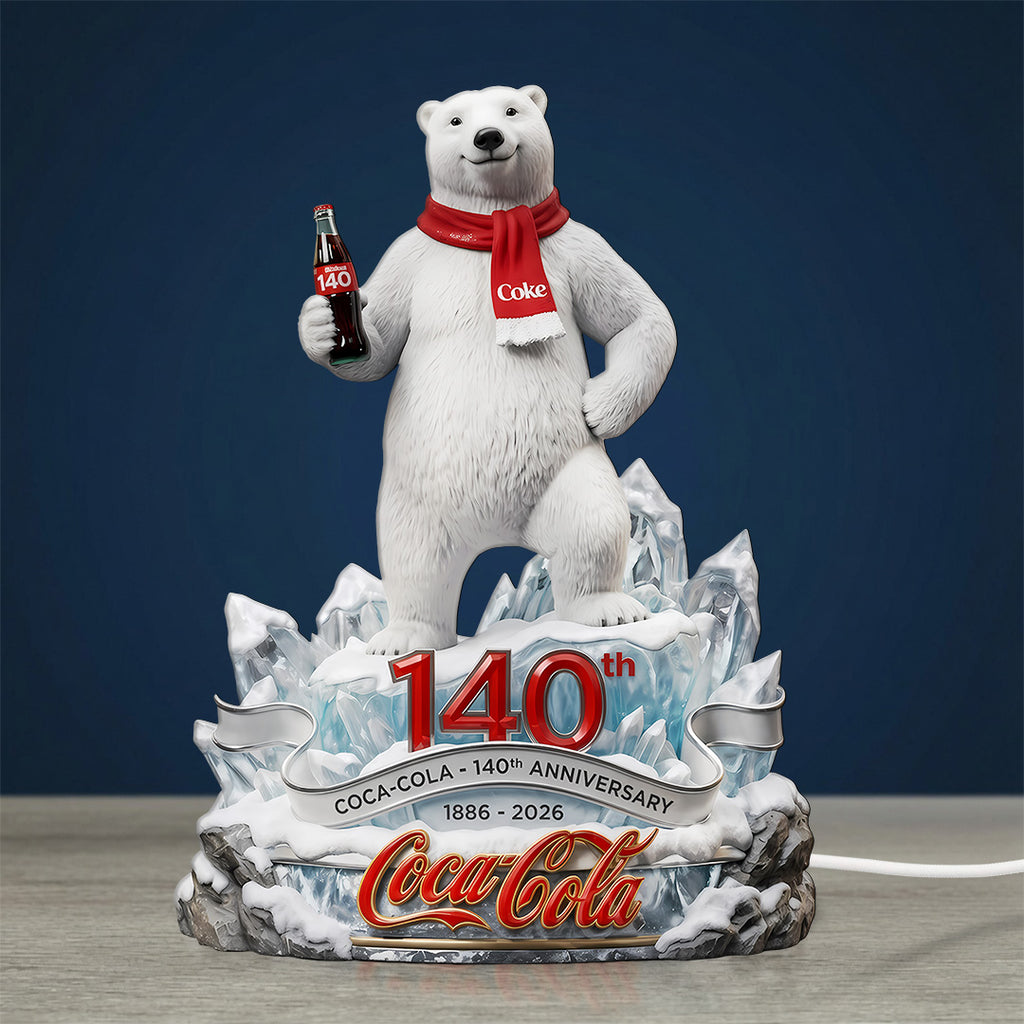 Coca-Cola 140th Anniversary Custom Shape Acrylic Light Box – TANTN24881