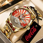 Coca-Cola 140th Anniversary Alloy Luxury Quartz Watch – TANTN21501