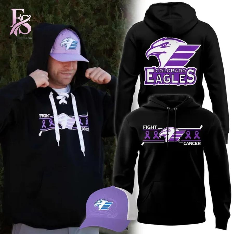 Colorado Eagles 2026 Eagles Fight Cancer Hoodie