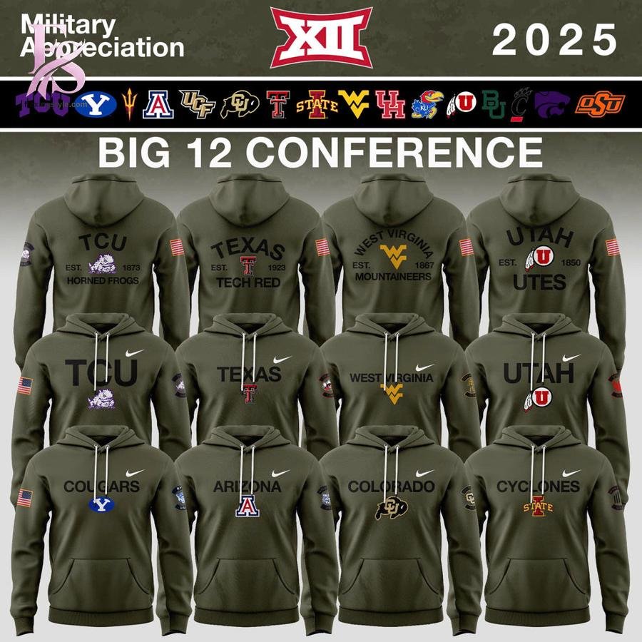 Conference Teams 2025 Military Appreciation Hoodie