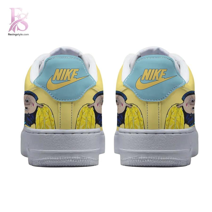 Coraline my twitchy witchy girl Air Force Shoes