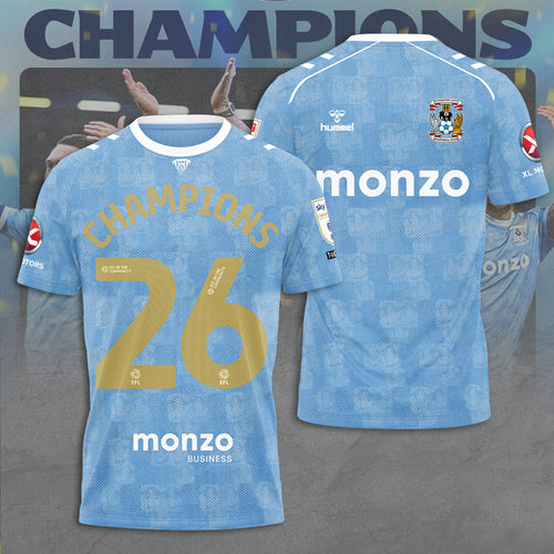 Coventry City FC 3D Apparel – TANTN22543