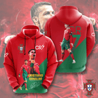 Cristiano Ronaldo x Portugal National Football Team 3D Apparel – HOATT 5499