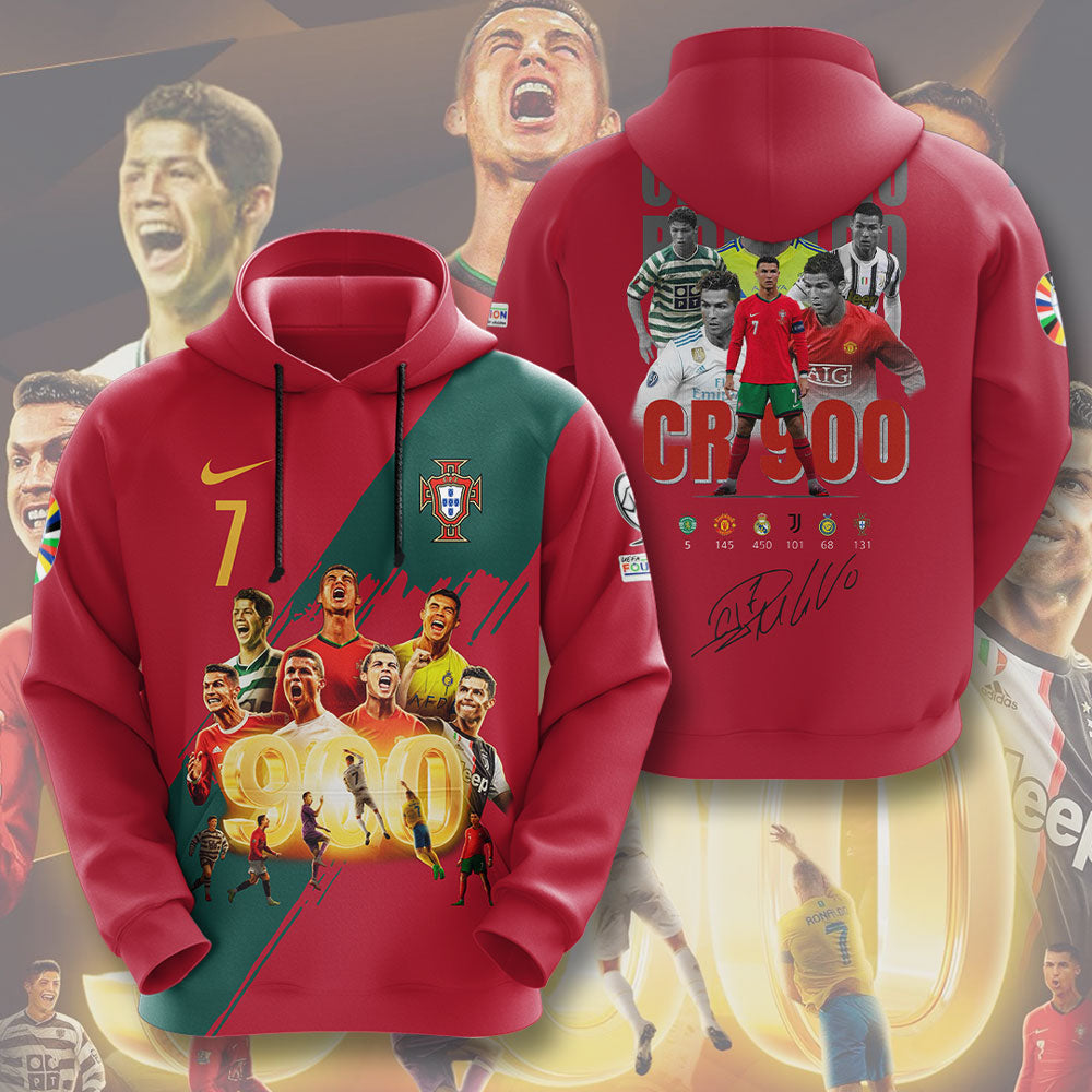 Cristiano Ronaldo x Portugal National Football Team 3D Apparel – HUNGVV 7060