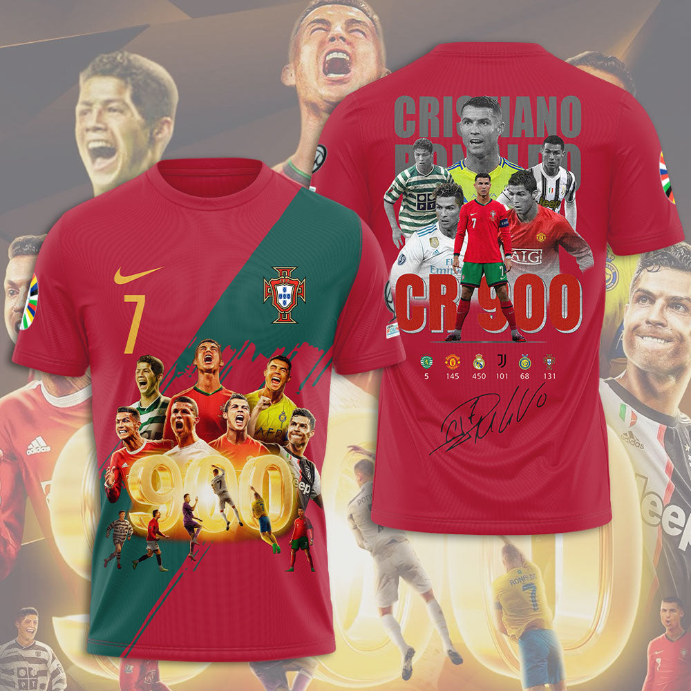 Cristiano Ronaldo x Portugal National Football Team 3D Apparel – HUNGVV 7060