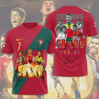 Cristiano Ronaldo x Portugal National Football Team 3D Apparel – HUNGVV 7060