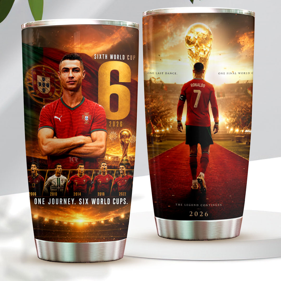 Cristiano Ronaldo x Portugal National Football Team Tumbler Cup – HOATT19289