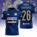 Cruz Azul Campeón del Clausura 25/26 3D Apparel – TANTN23175