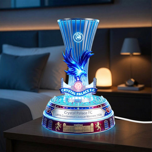 Crystal Palace FC UEFA Conference League Winners 2026 Custom Shape Acrylic Light Box – TMTHU6651