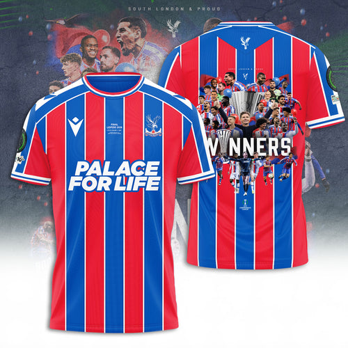 Crystal Palace FC UEFA Conference League Winners 2026 3D Apparel – TANTN23213