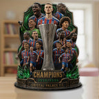 Crystal Palace FC 25/26 Conference League Champions Custom Shape Acrylic Plaque – GNE6687