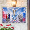 Crystal Palace FC 2026 UEFA Conference League Winners Metal Sign – GNE6967