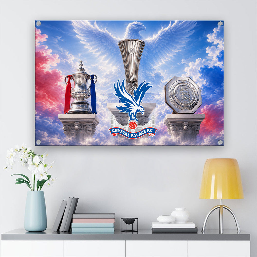 Crystal Palace FC 2026 UEFA Conference League Winners Metal Sign – GNE6967