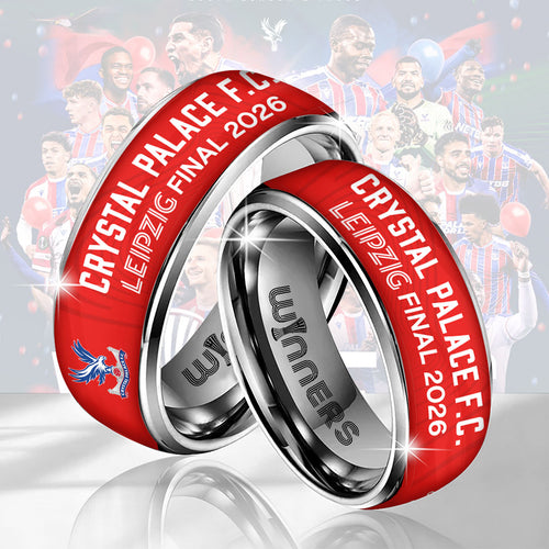 Crystal Palace FC UEFA Conference League Winners 2026 Custom Alloy Ring – TANTN23221