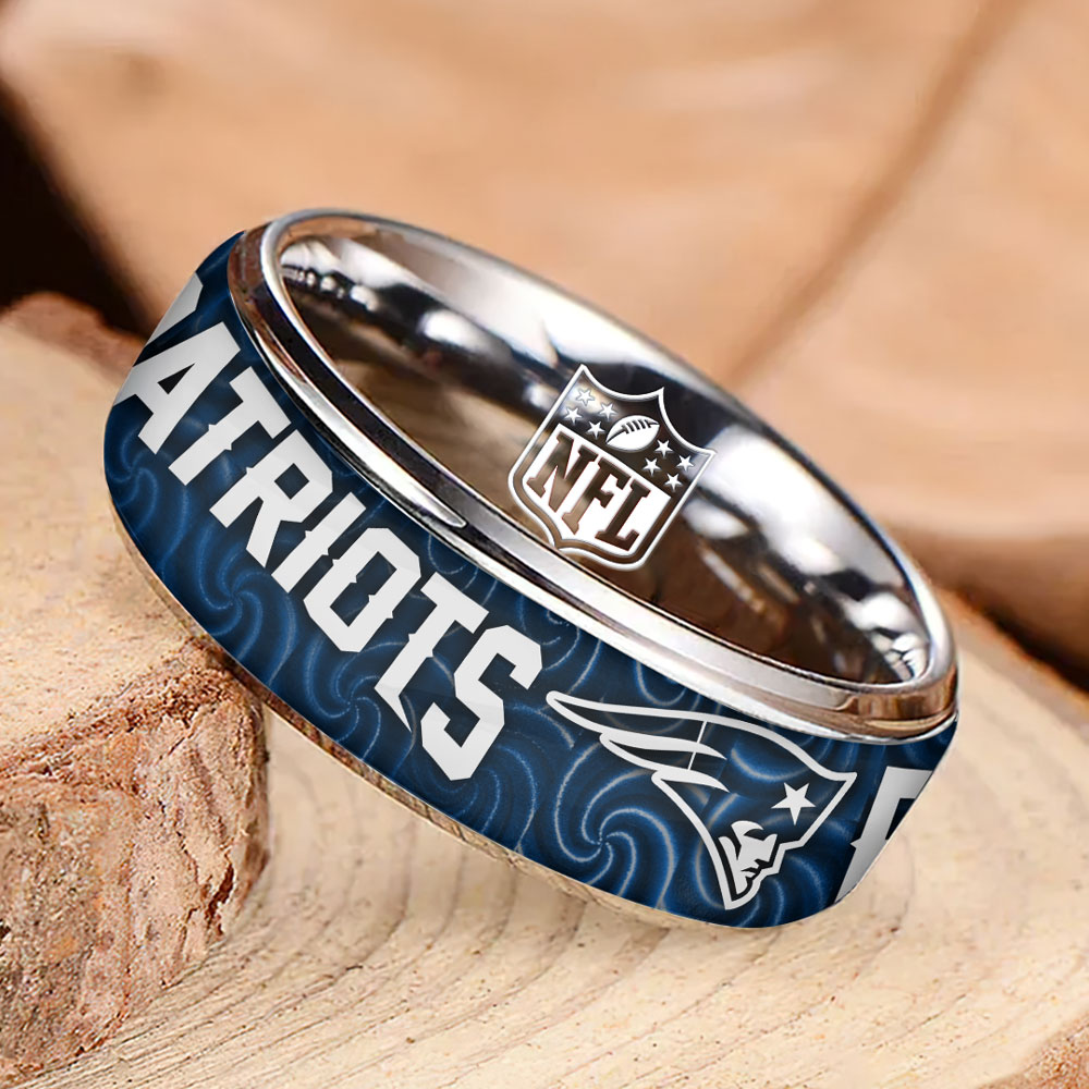 New England Patriots Custom Alloy Ring – GNE4413
