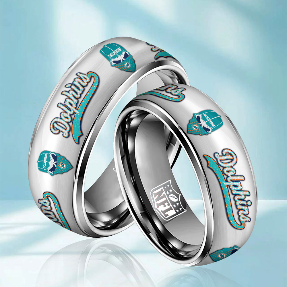 Miami Dolphins Custom Alloy Ring – TMTHU806