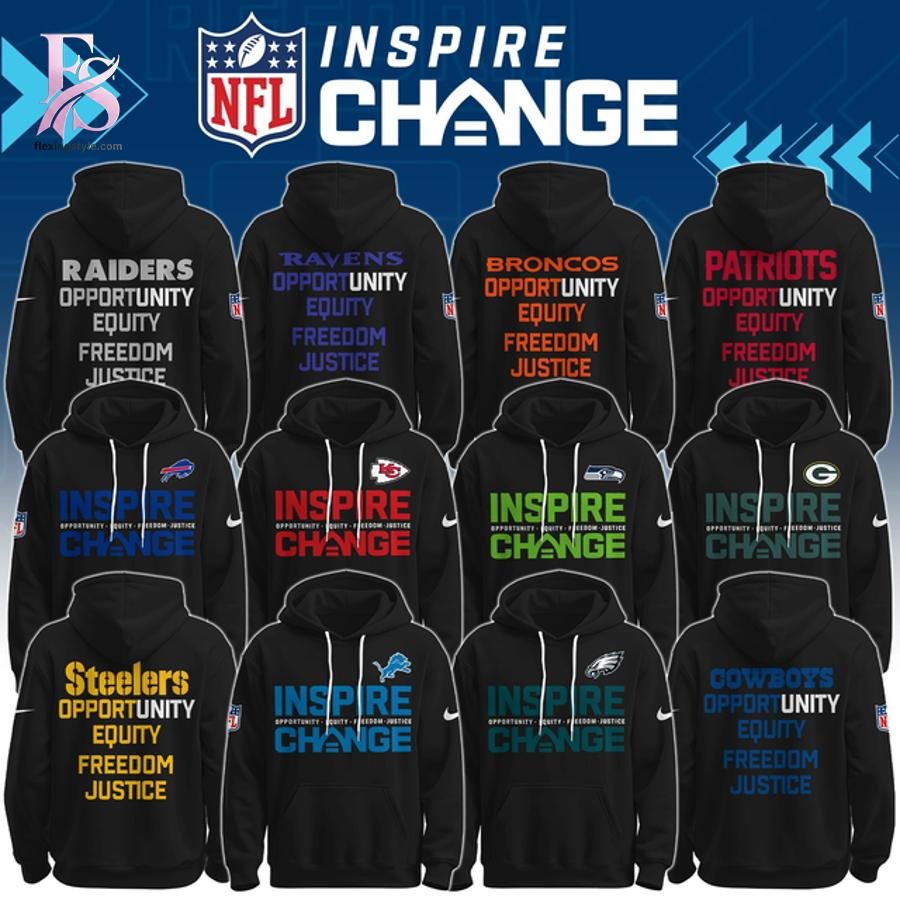 Custom Team NFL Inspire Change 2026 Hoodie