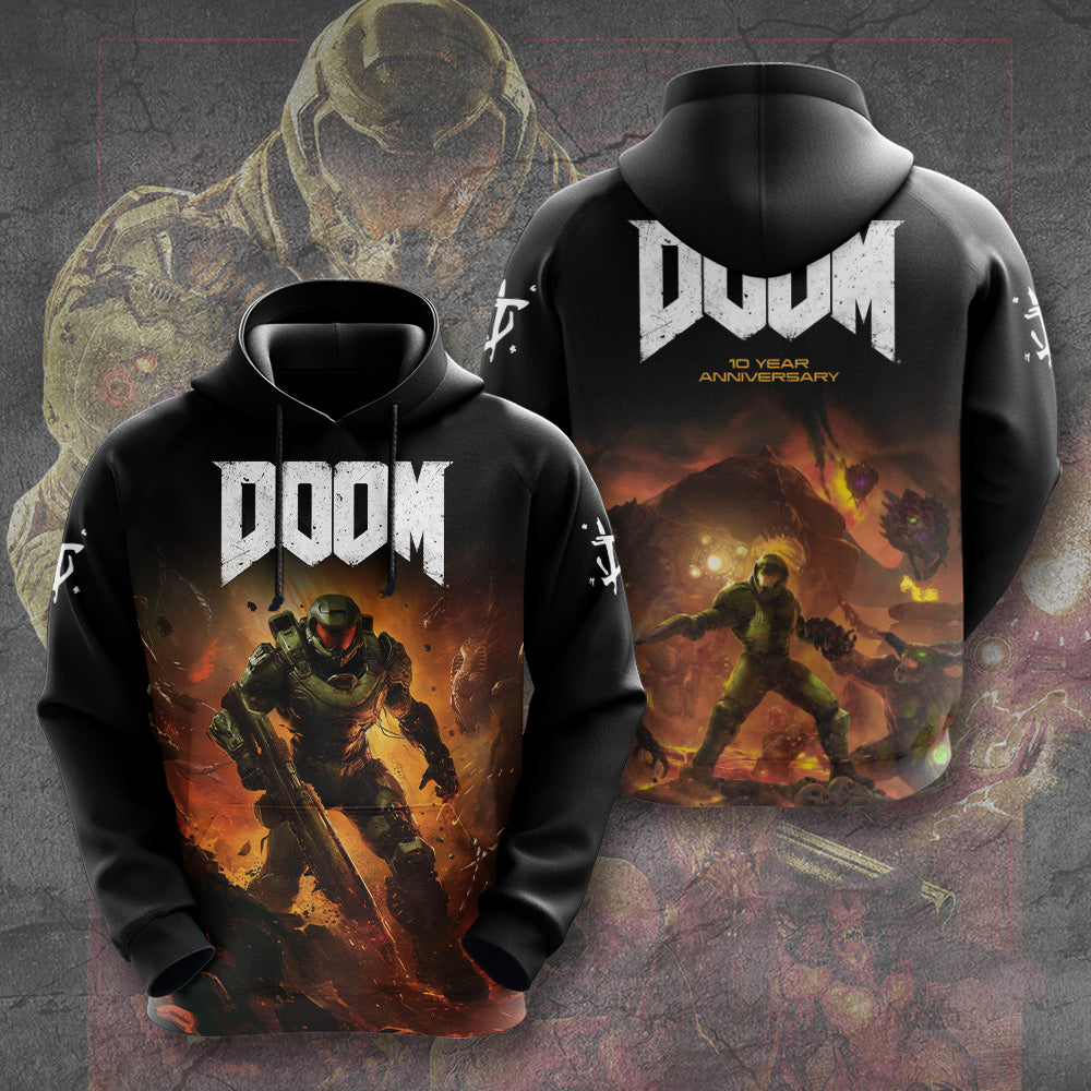 DOOM (2016) 10th Anniversary 3D Apparel – GNE6510