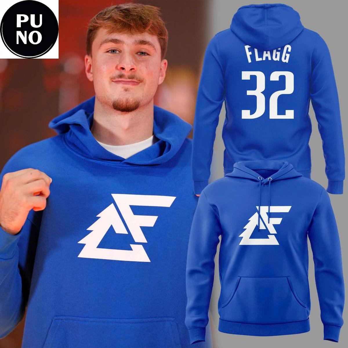 Dallas Mavericks 2026 Cooper Flagg New Balance Logo Hoodie T-Shirt