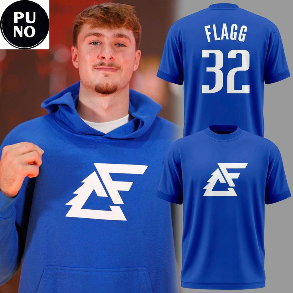 Dallas Mavericks 2026 Cooper Flagg New Balance Logo Hoodie T-Shirt