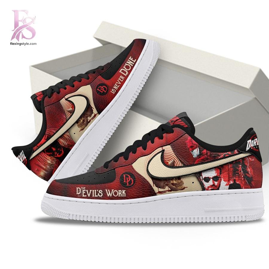Daredevil Is Never Done Air Force Shoes