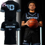 Dayton Flyers Stealth Black Shirt