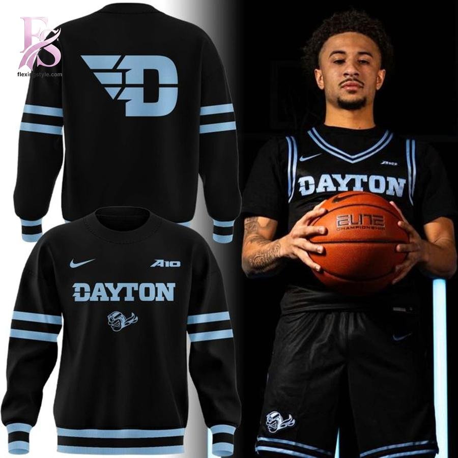 Dayton Flyers Stealth Black Shirt