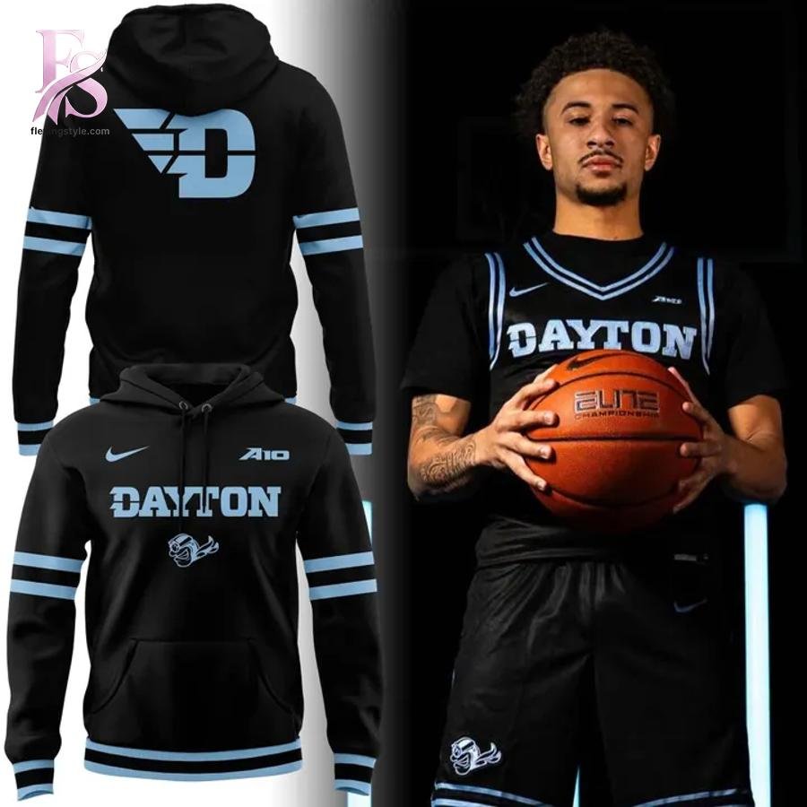 Dayton Flyers Stealth Black Shirt