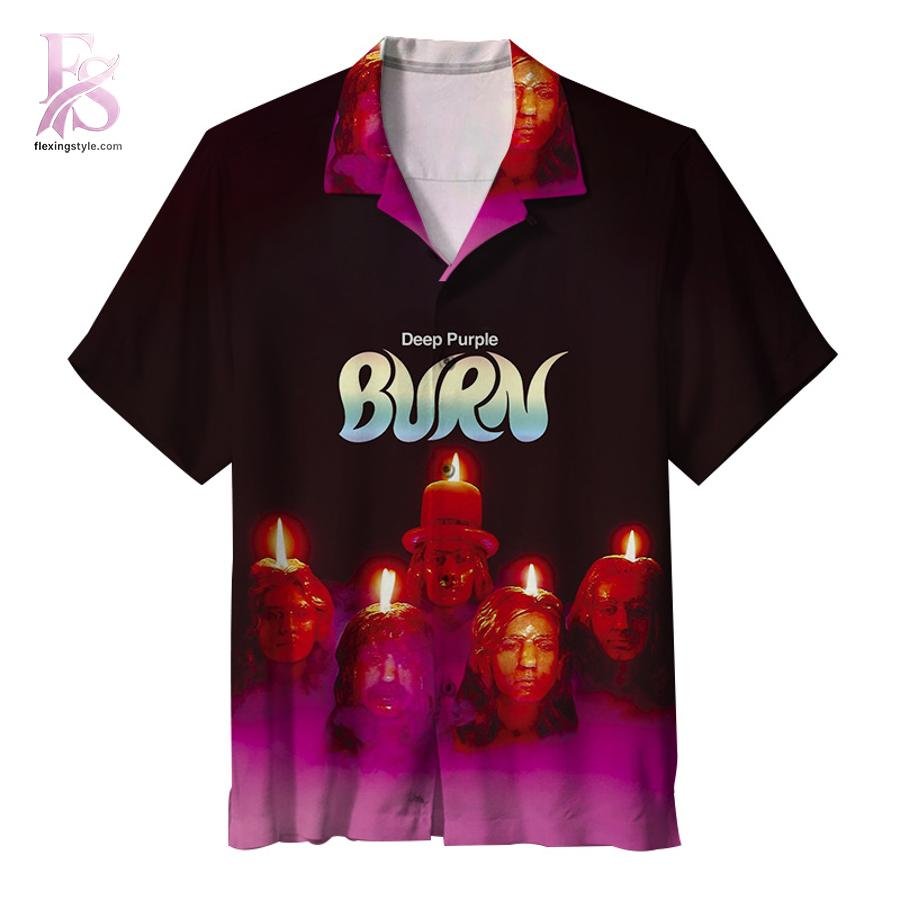 Deep Purple Burn Album Hawaiian Shirt