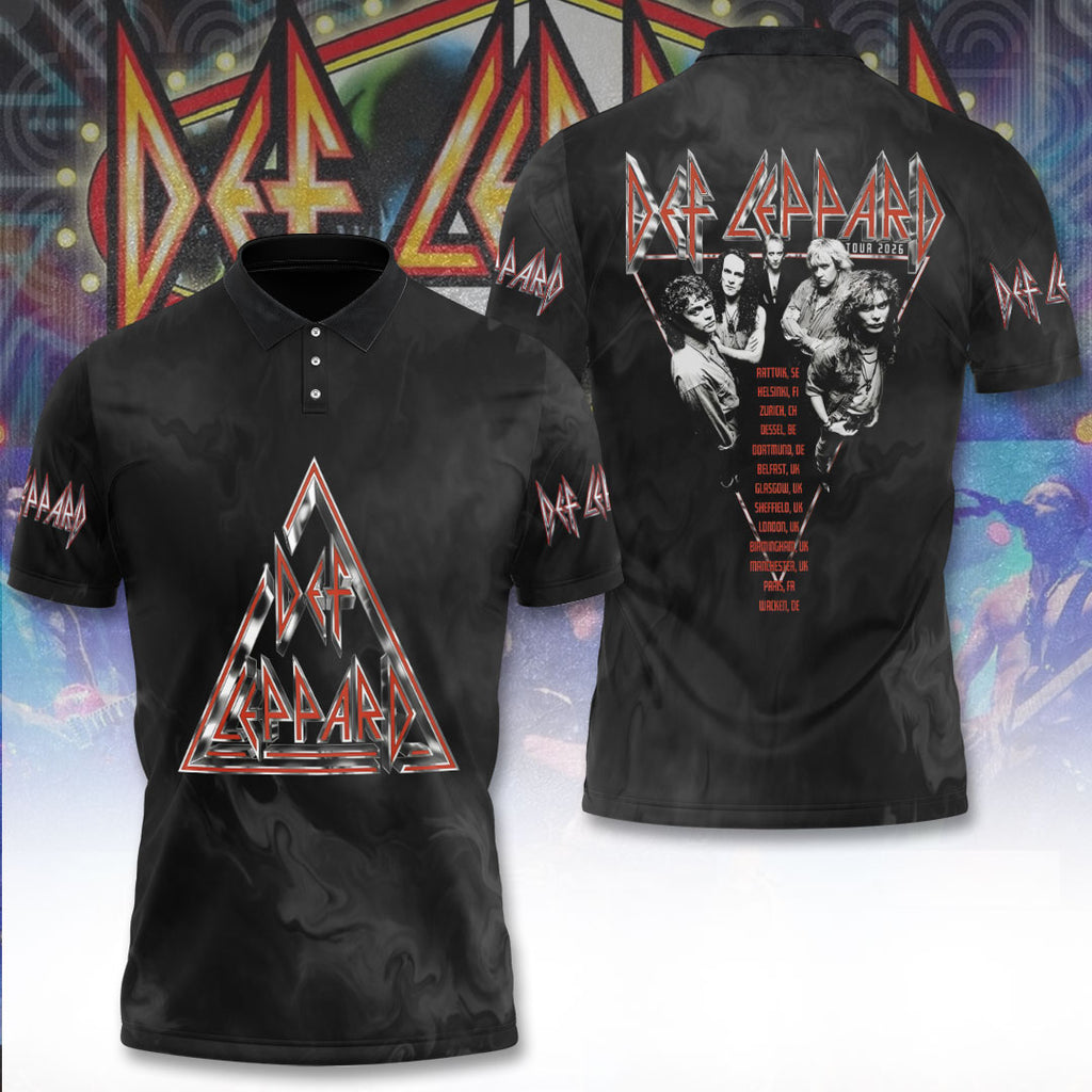 Def Leppard 50th Anniversary 3D Apparel – TANTN24676