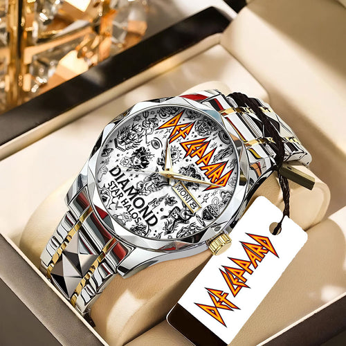 Def Leppard Alloy Luxury Quartz Watch – TANTN17836