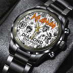 Def Leppard Black Stainless Steel Watch – TANTN17837