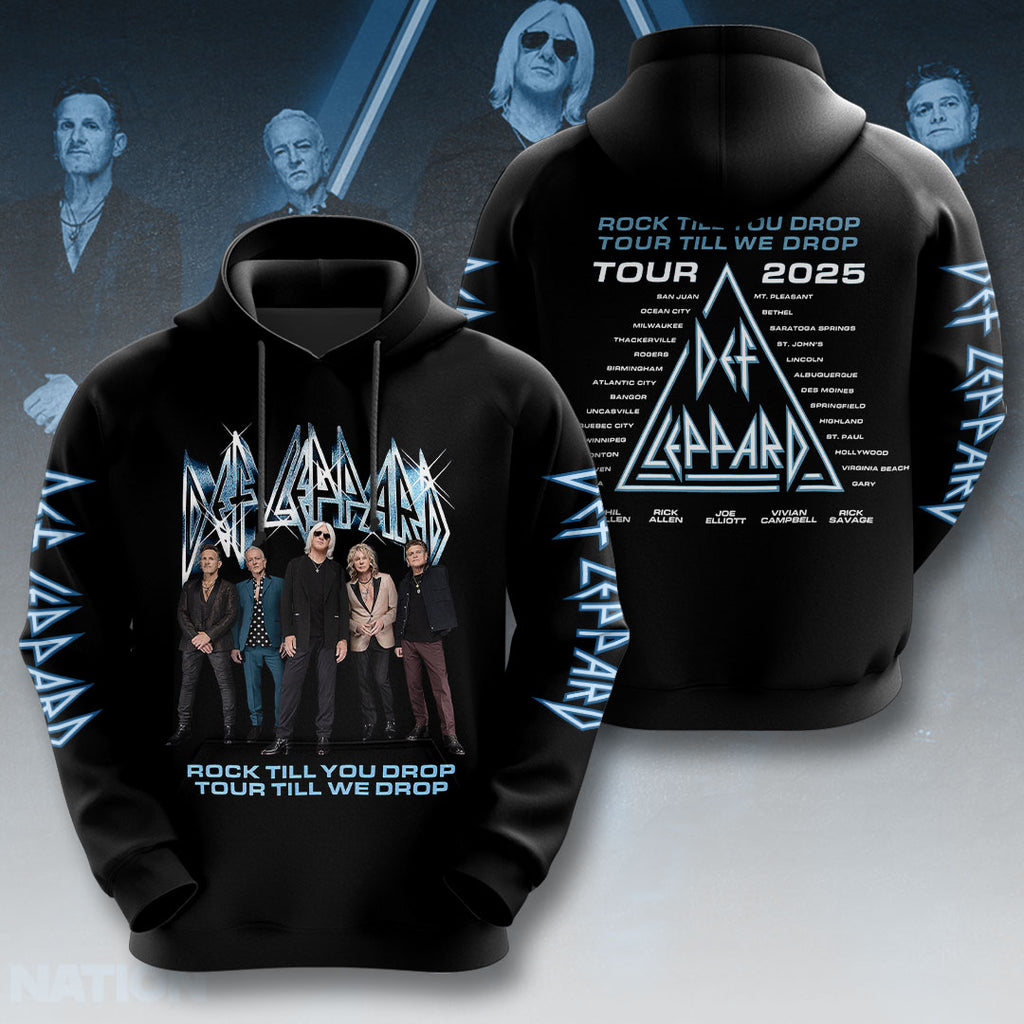 Def Leppard 3D Apparels – HOATT 10757